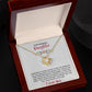 To My Beautiful Daughter | Love Knot Necklace